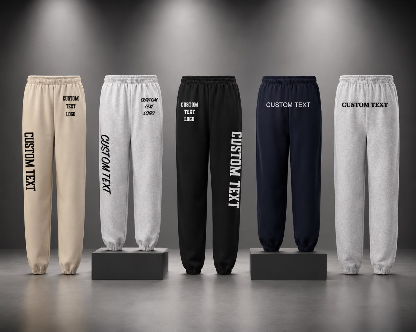 Custom Sweatpants Print Example
